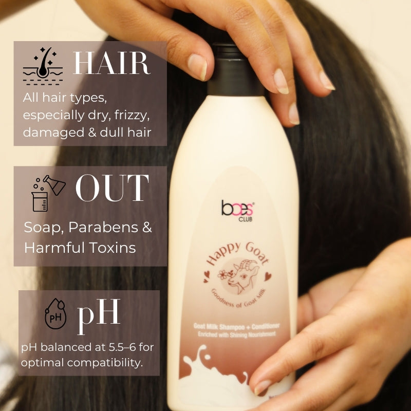 Goat Milk Shampoo with Conditioner