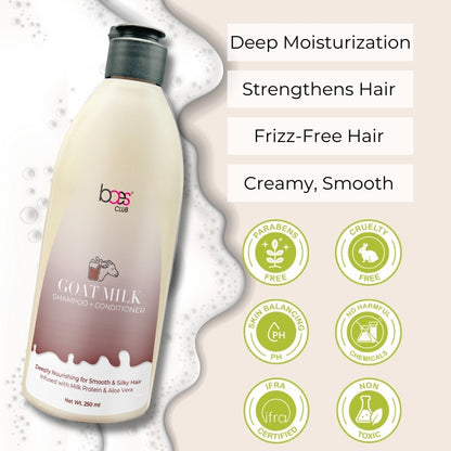 Goat Milk Shampoo with Conditioner