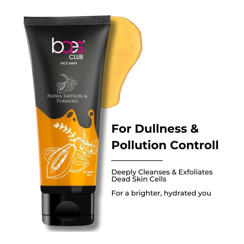 Face Wash – Papaya, Saffron &amp; Turmeric - Baes Club